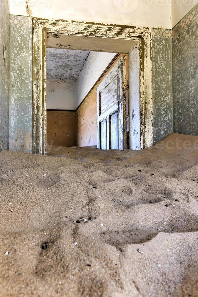 Ghost town Kolmanskop, Namibia photo