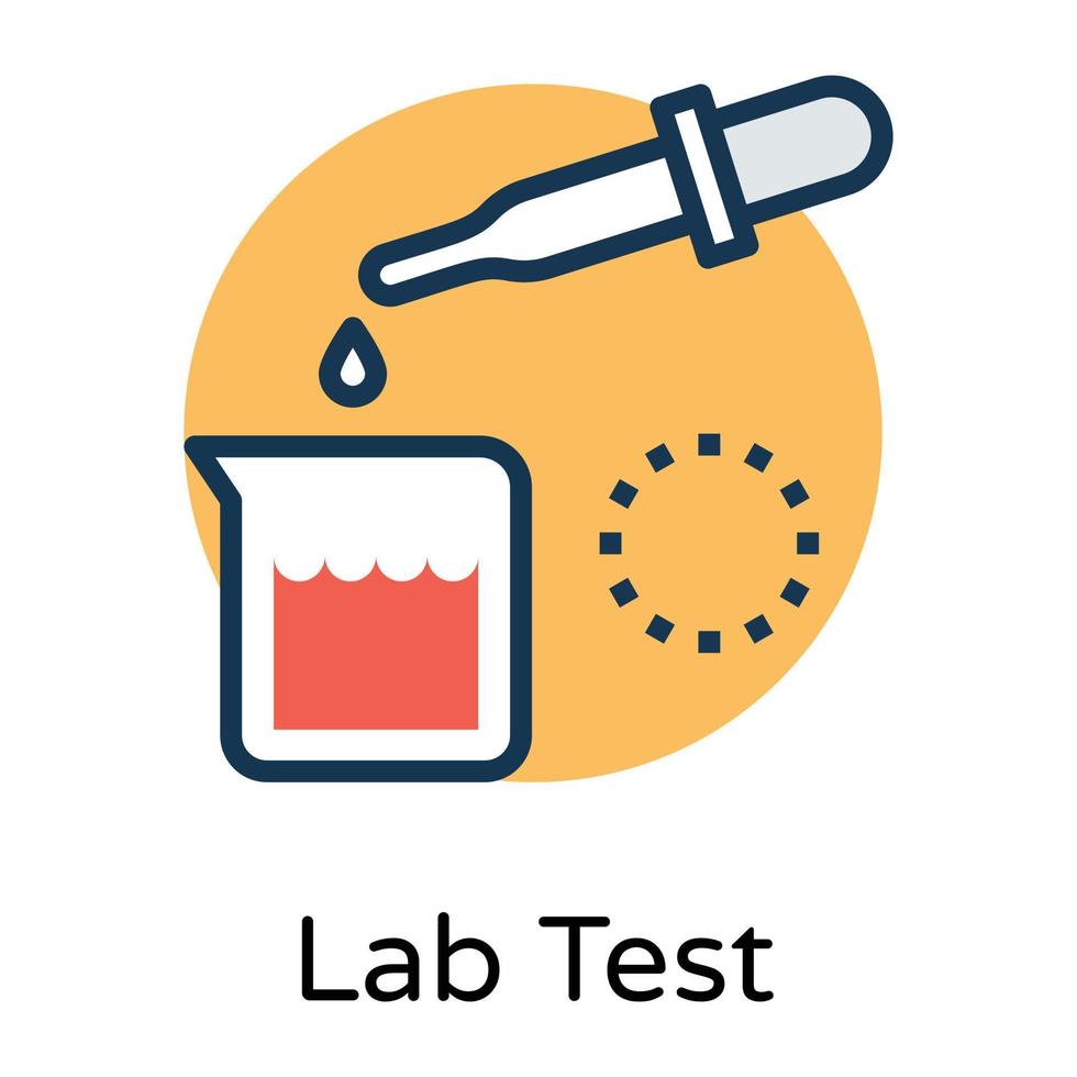 Trendy Lab Research vector