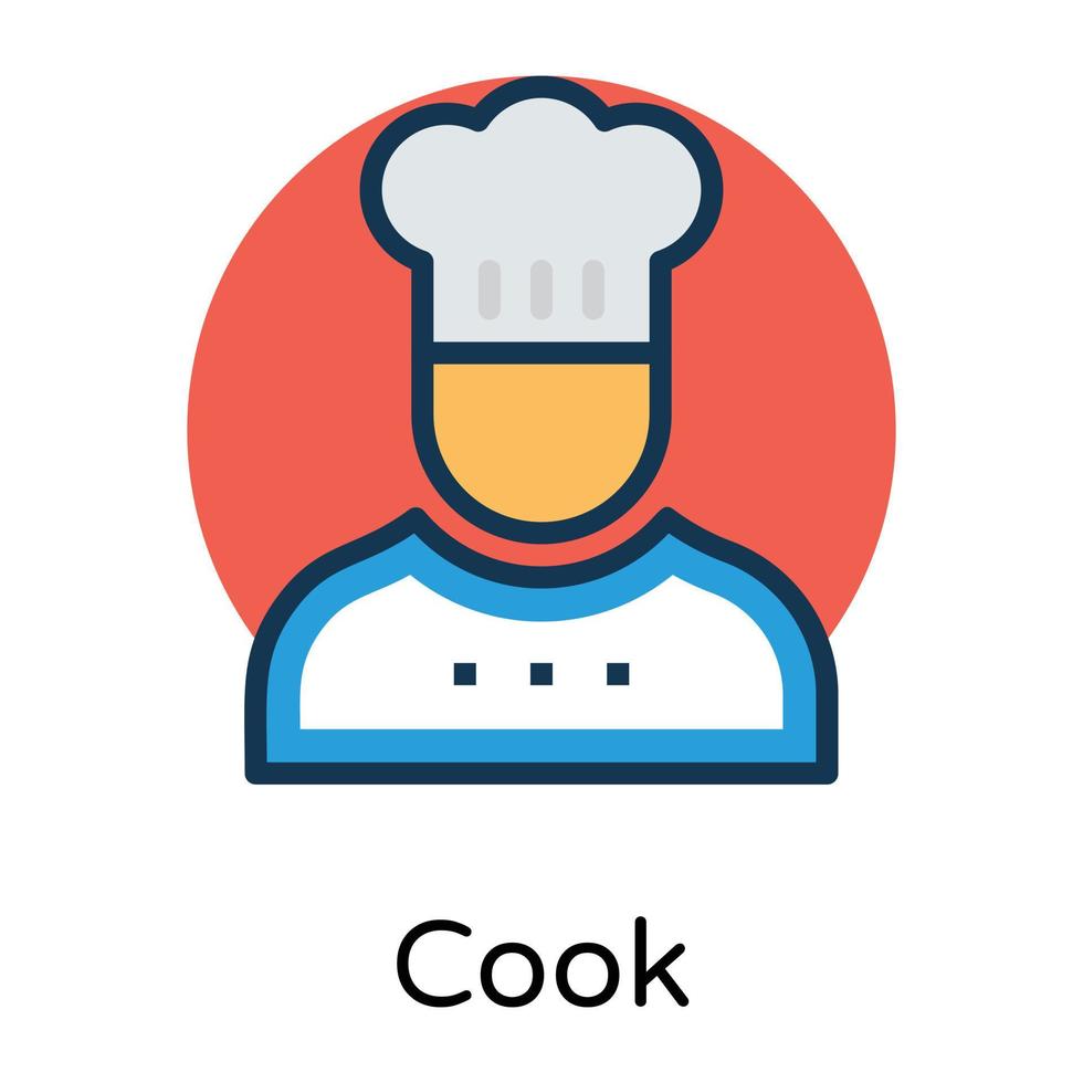 Trendy Chef Concepts vector