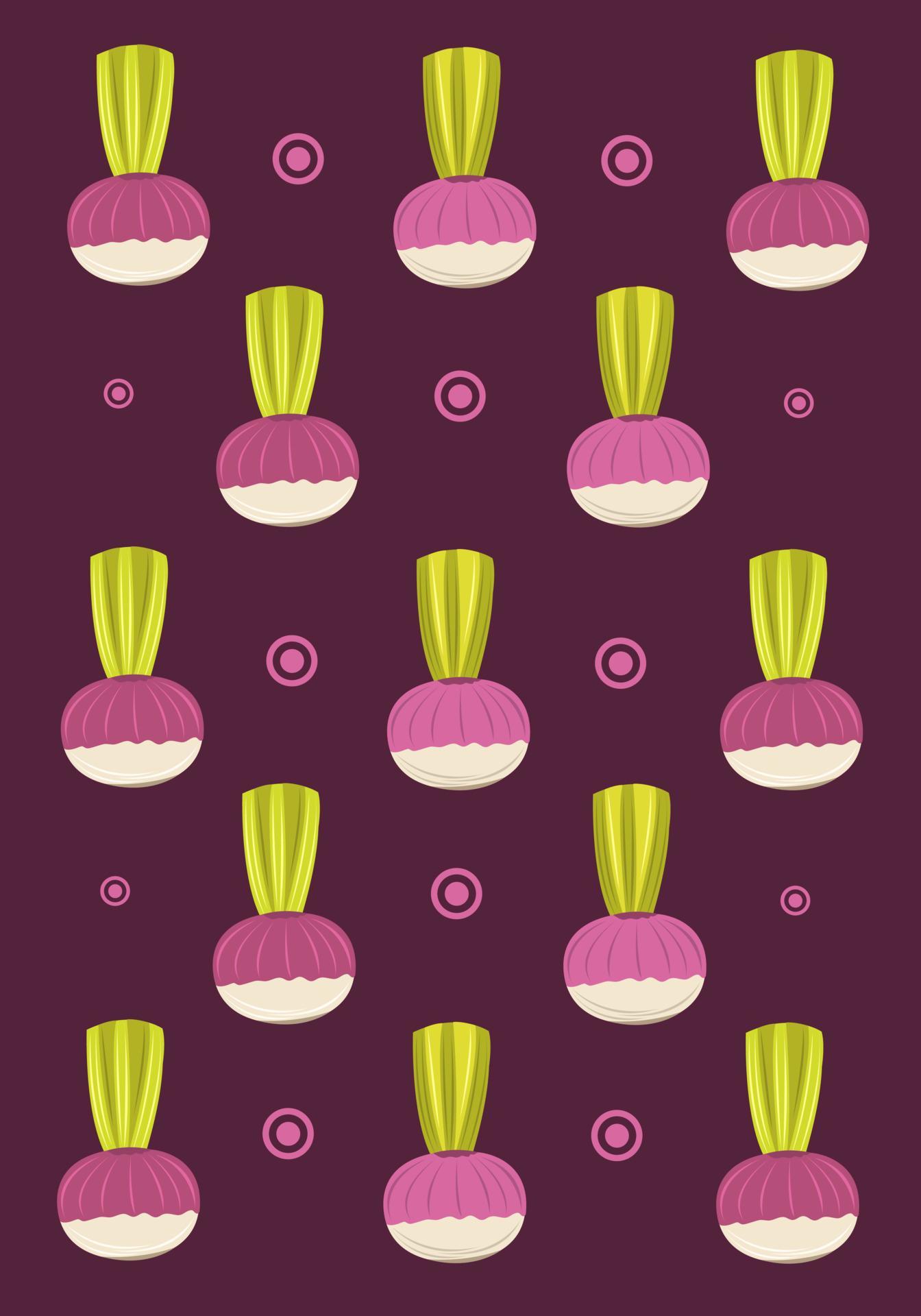 Turnip vector wallpaper for graphic design and decorative element