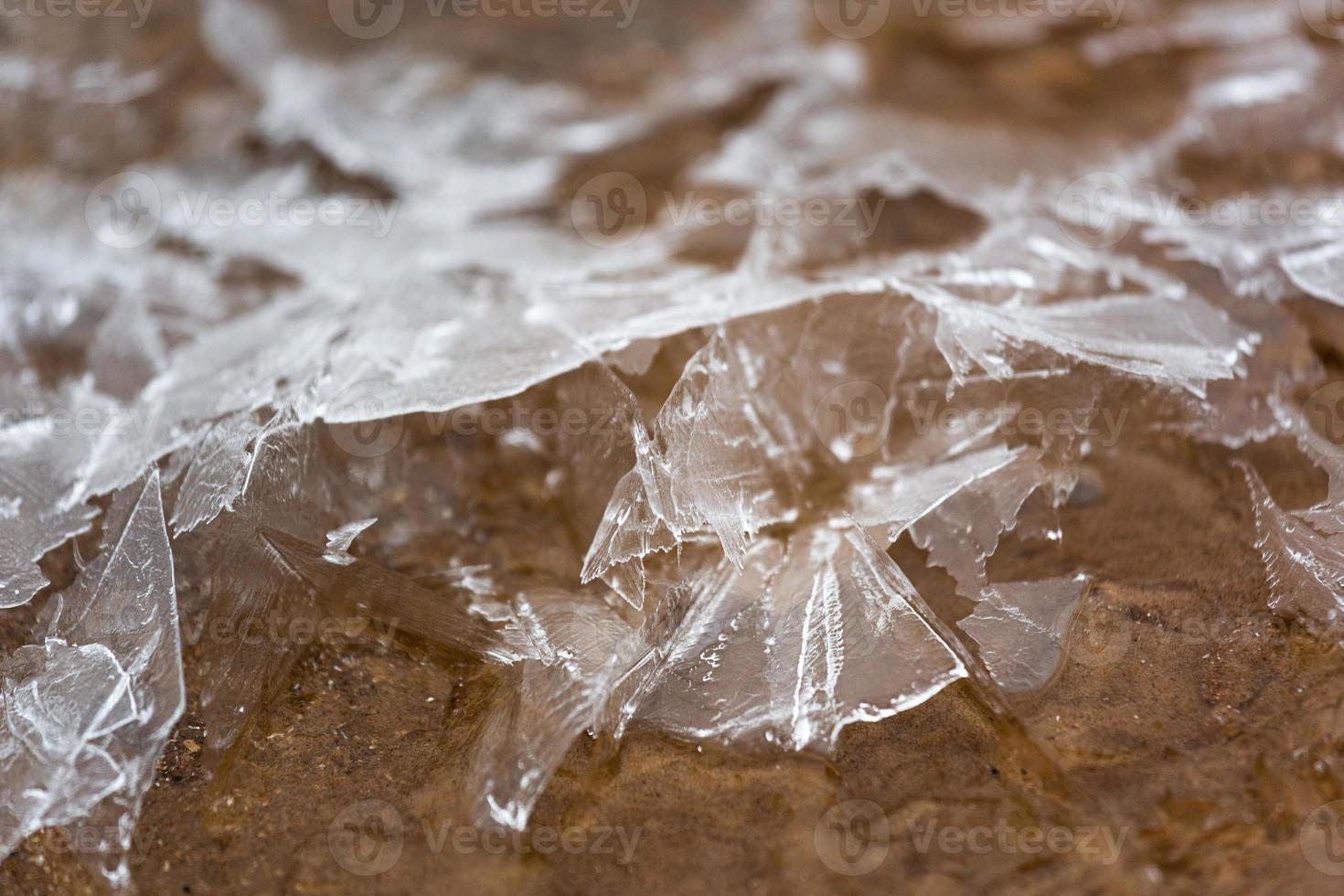 Ice Patterns on Thin Ice photo