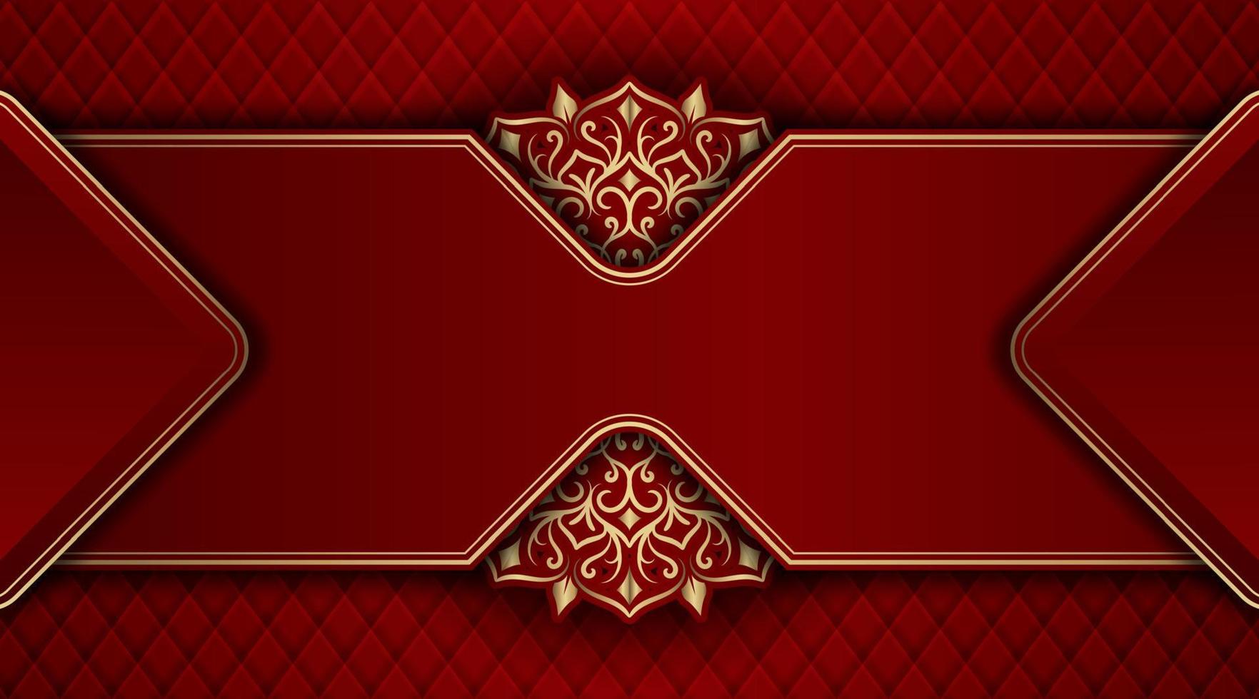 luxury background  with mandala ornament vector