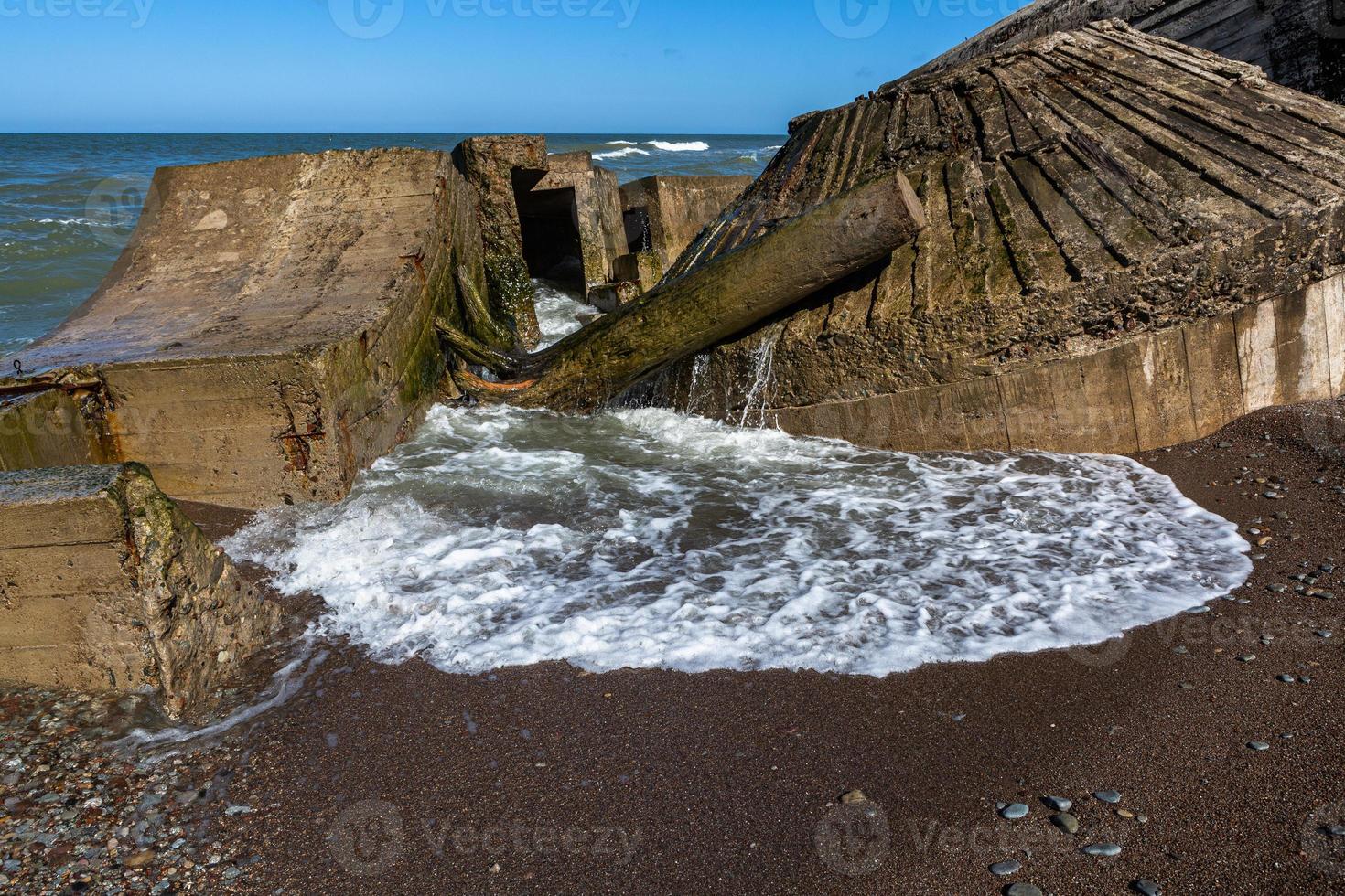 Seaside of Baltic Sea in Summer photo