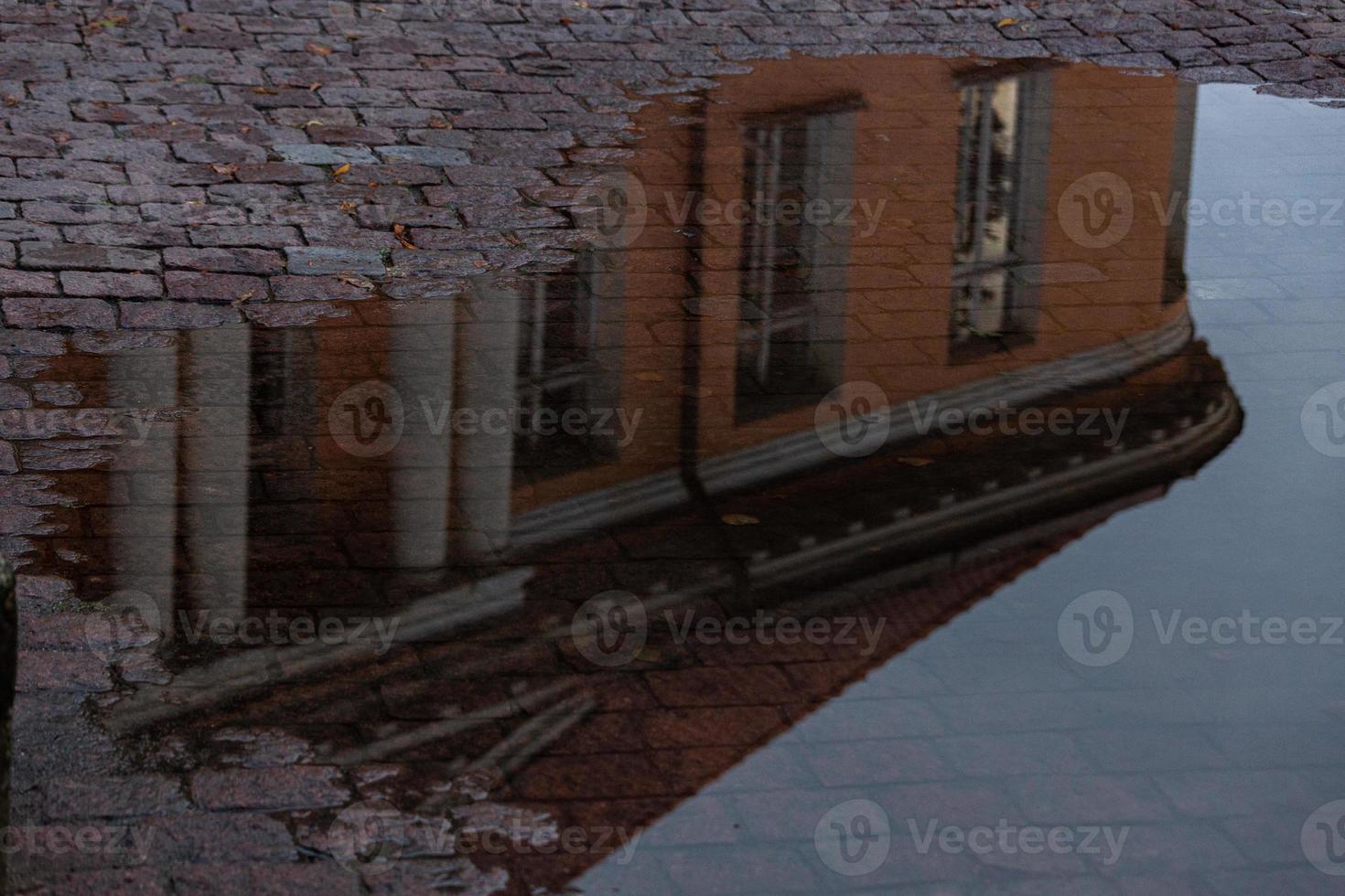 Landscapes of Tallinn in the evening hours photo