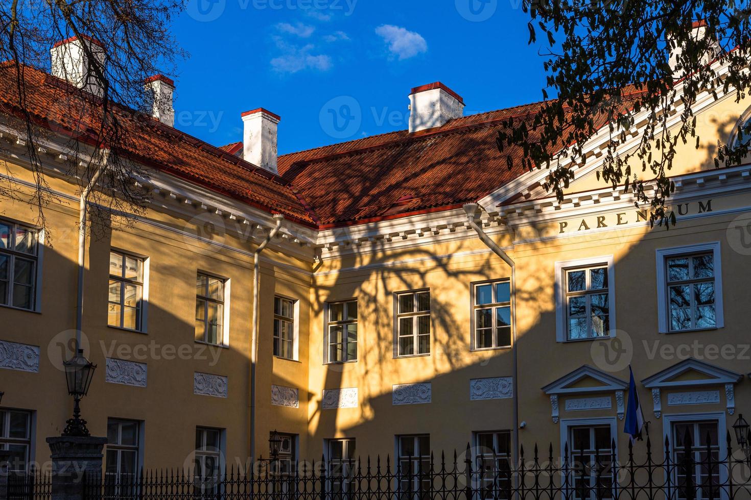 Tallinn Old Town in Summer Evening photo
