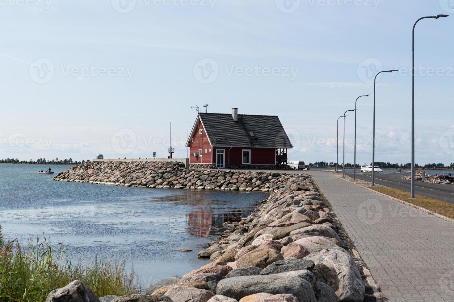 Natural landscapes of the island of Vormsi photo