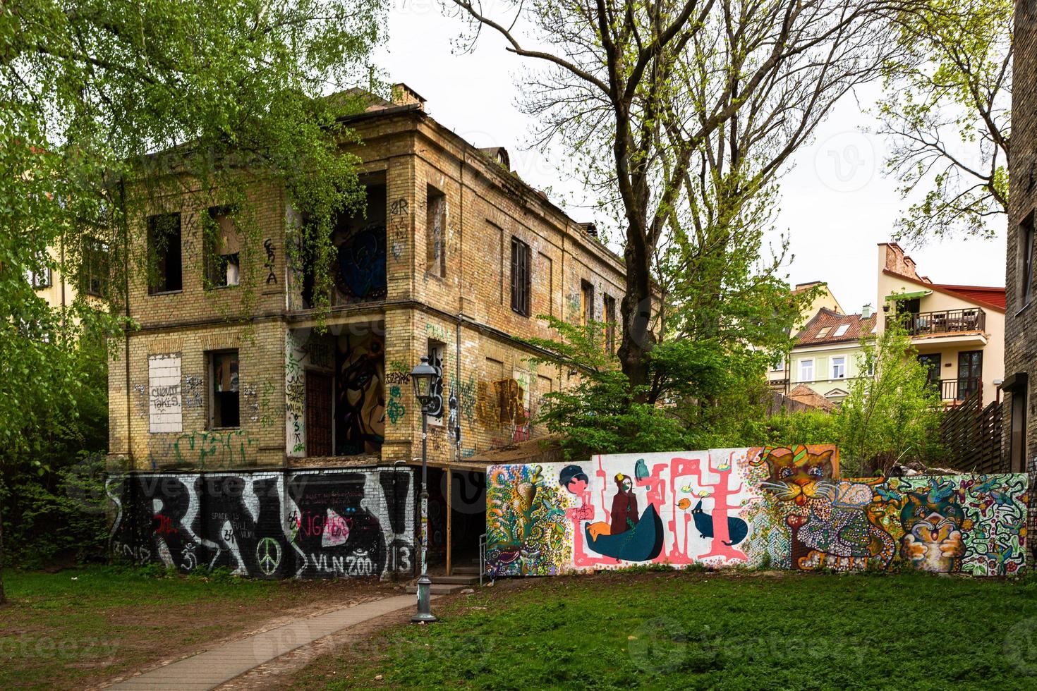 Streets and Landscapes of the Old Town of Vilnius photo