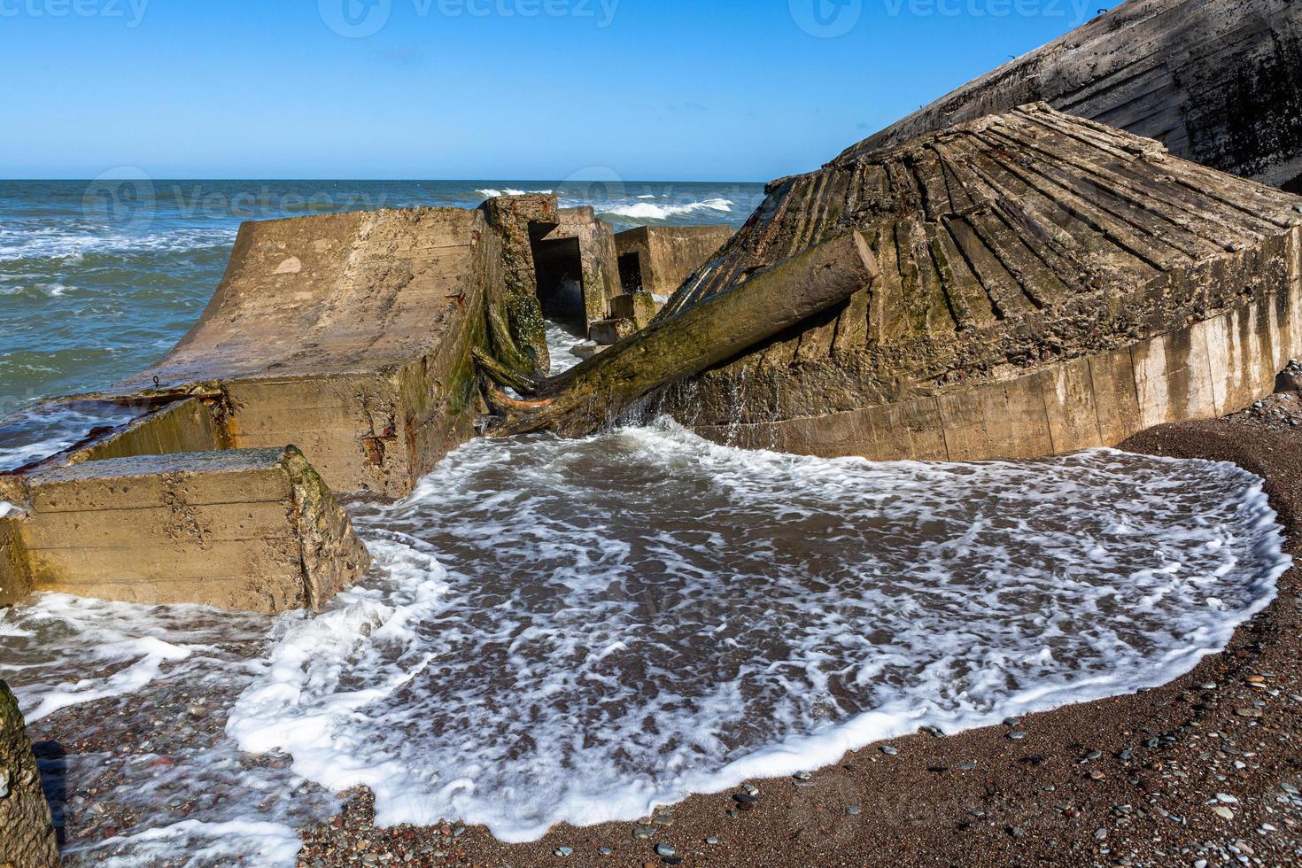 Seaside of Baltic Sea in Summer photo