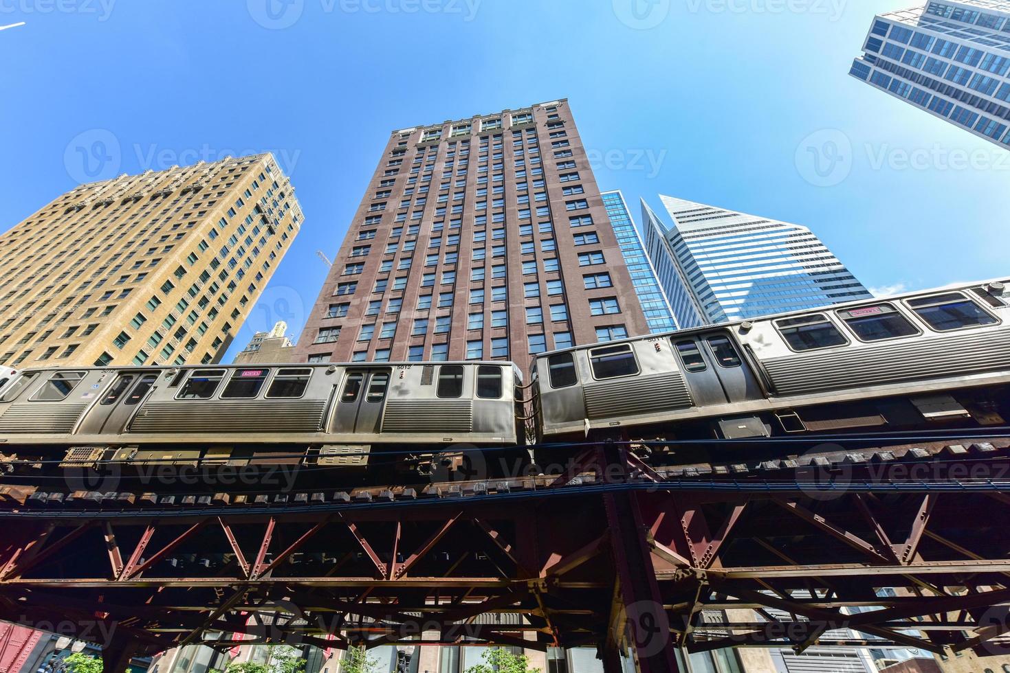 Chicago CTA Subway Loop photo