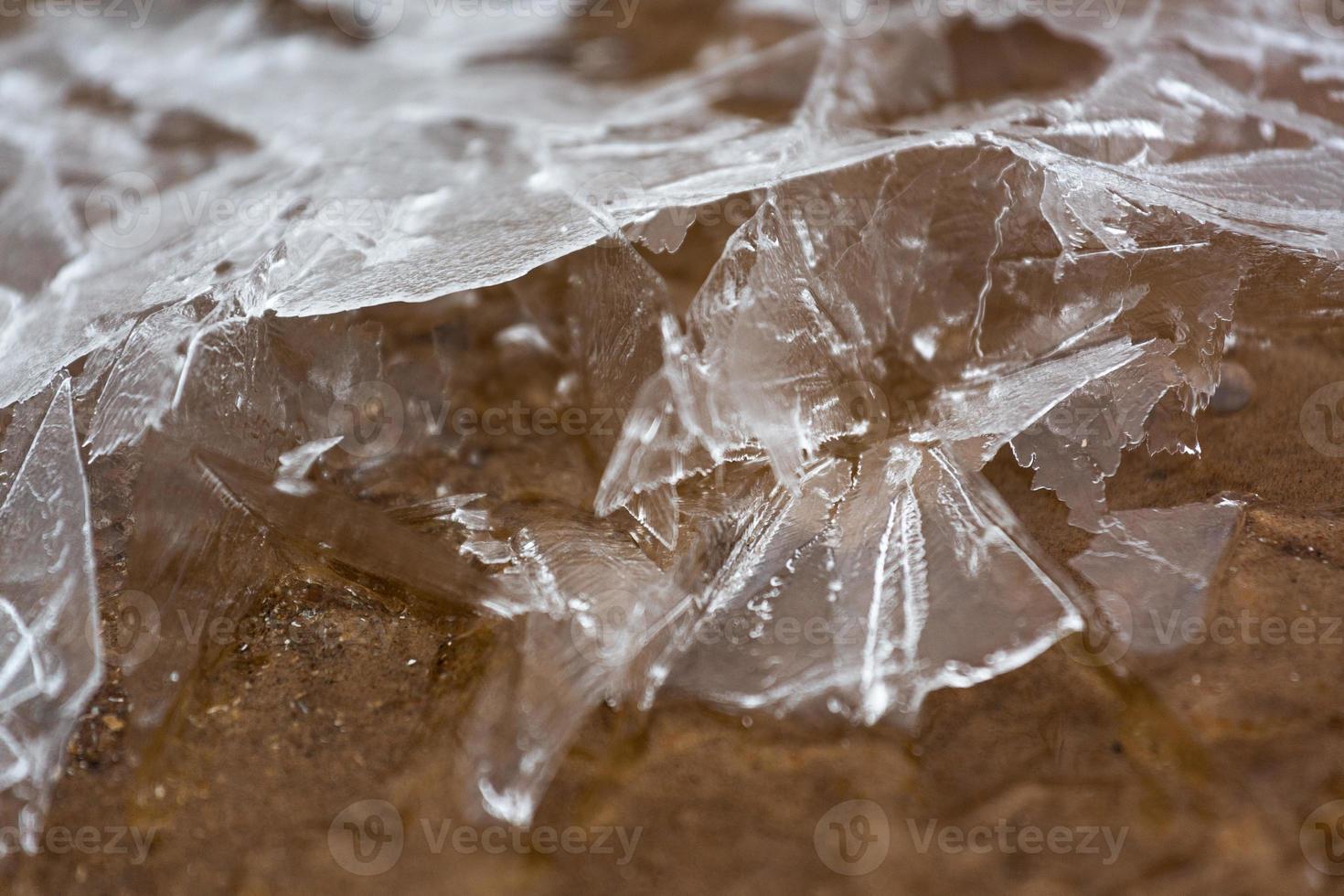 Ice Patterns on Thin Ice photo
