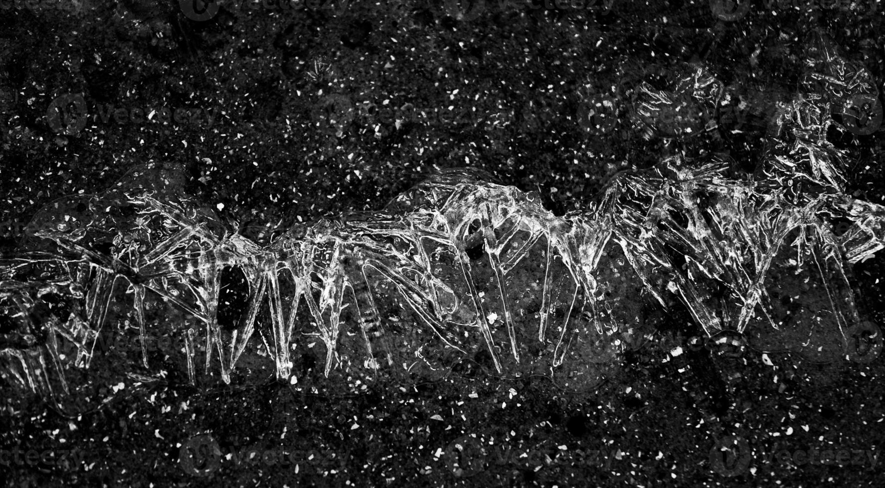 Ice Patterns on Thin Ice photo