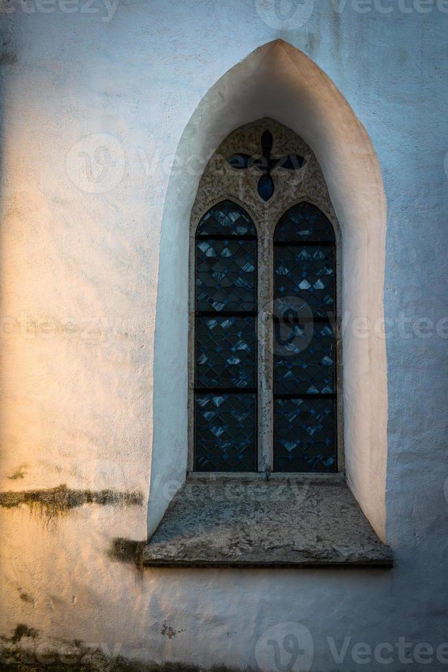 Tallinn Old Town in Summer Evening photo