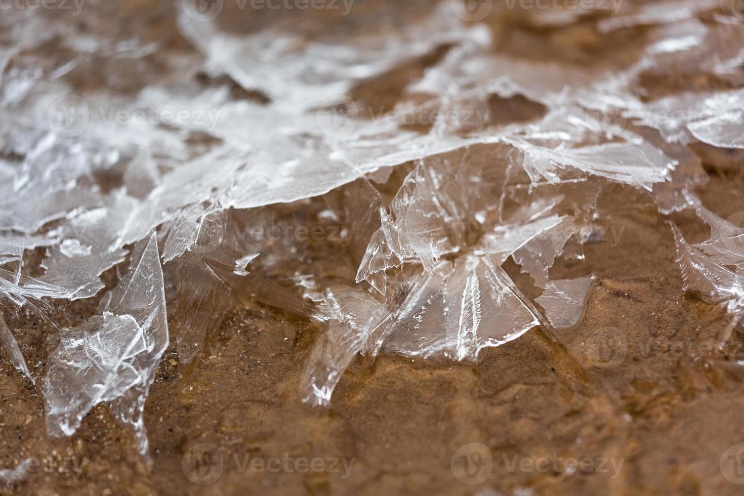 Ice Patterns on Thin Ice photo