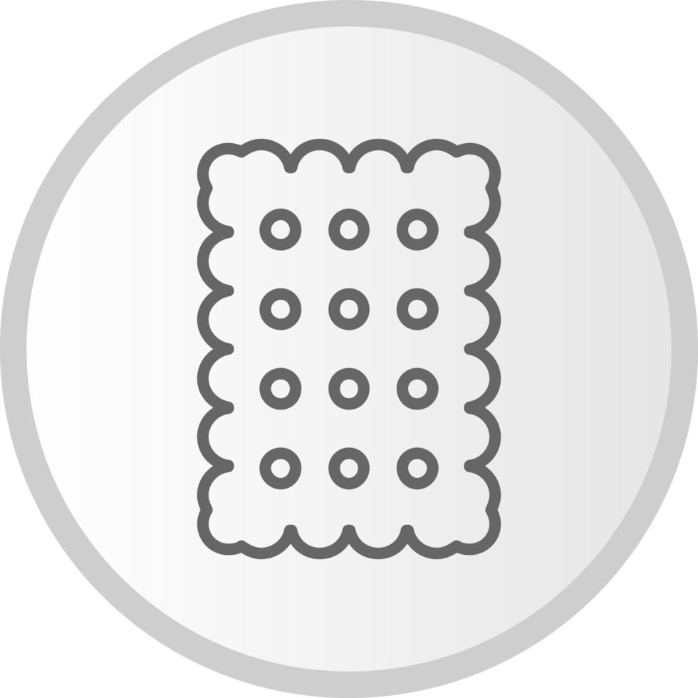 Biscuit Vector Icon