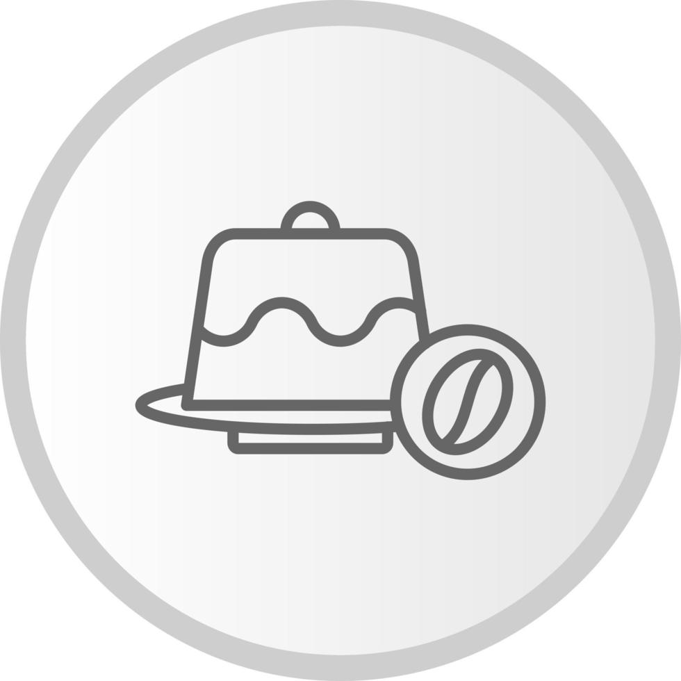 Lava Cake Vector Icon