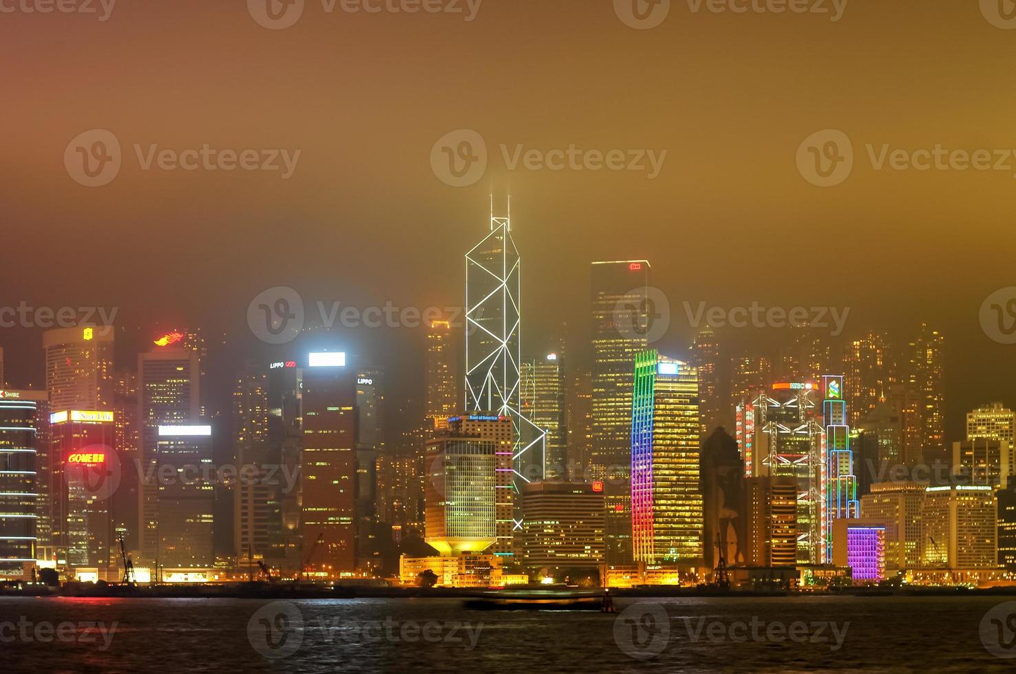 isla de hong kong desde kowloon foto