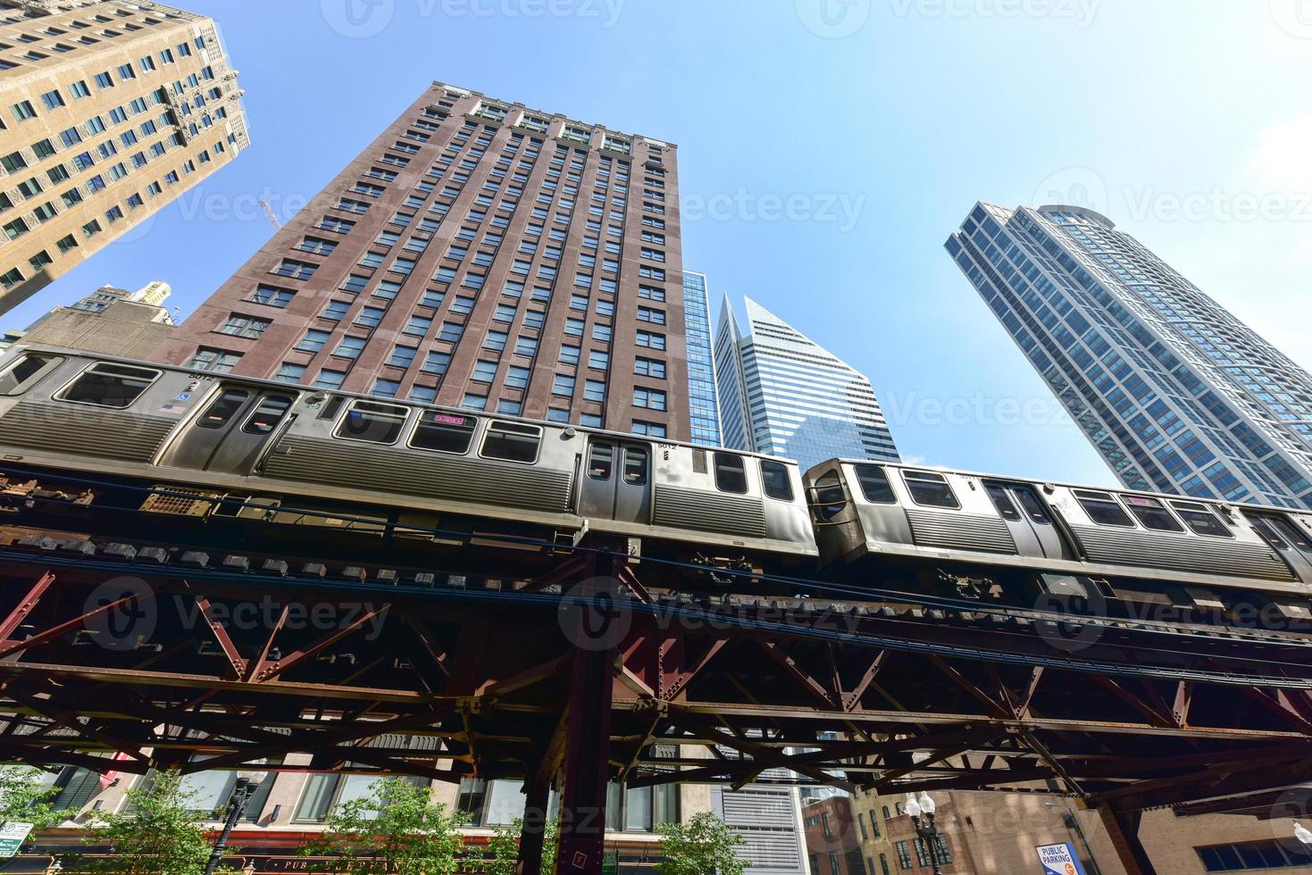 Chicago CTA Subway Loop photo