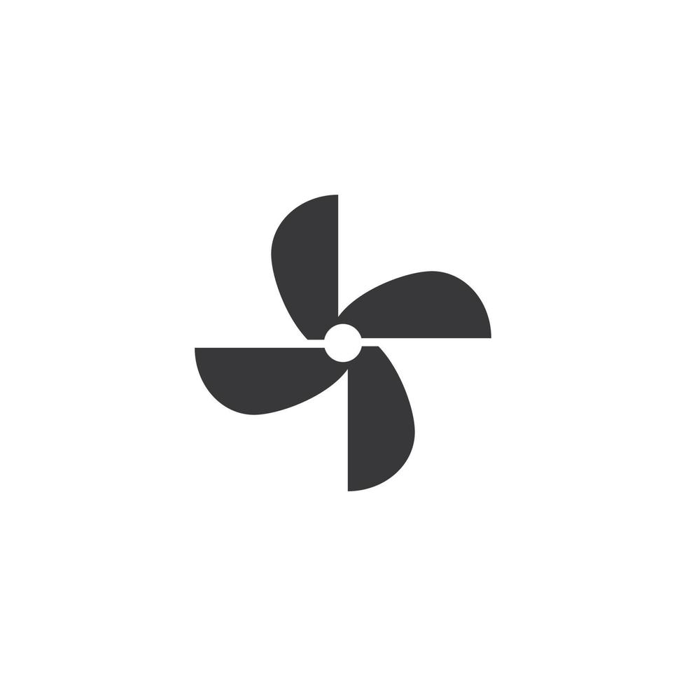 Fan vector icon illustration