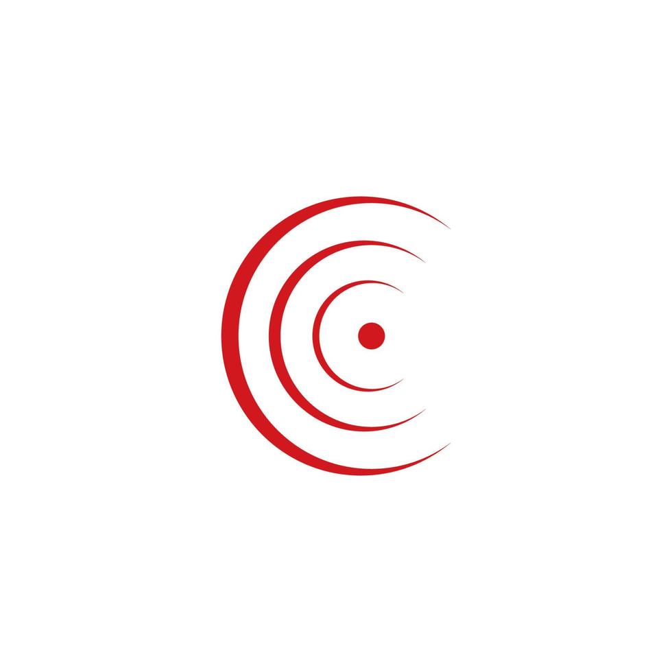 Target icon vector icon illustration