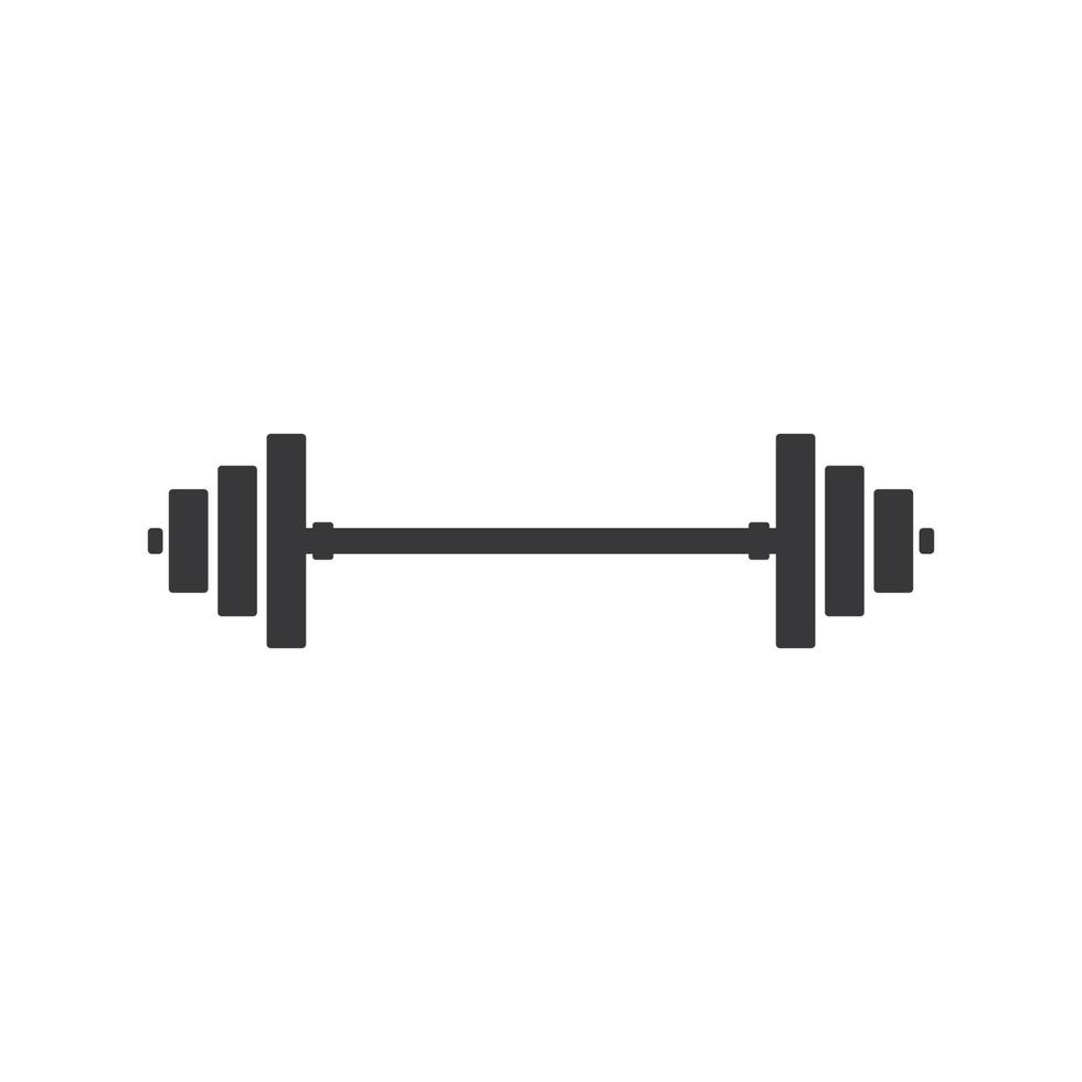 Barbell, Dumbbell Gym Icon Logo Template gym Badge, Fitness Logo vector