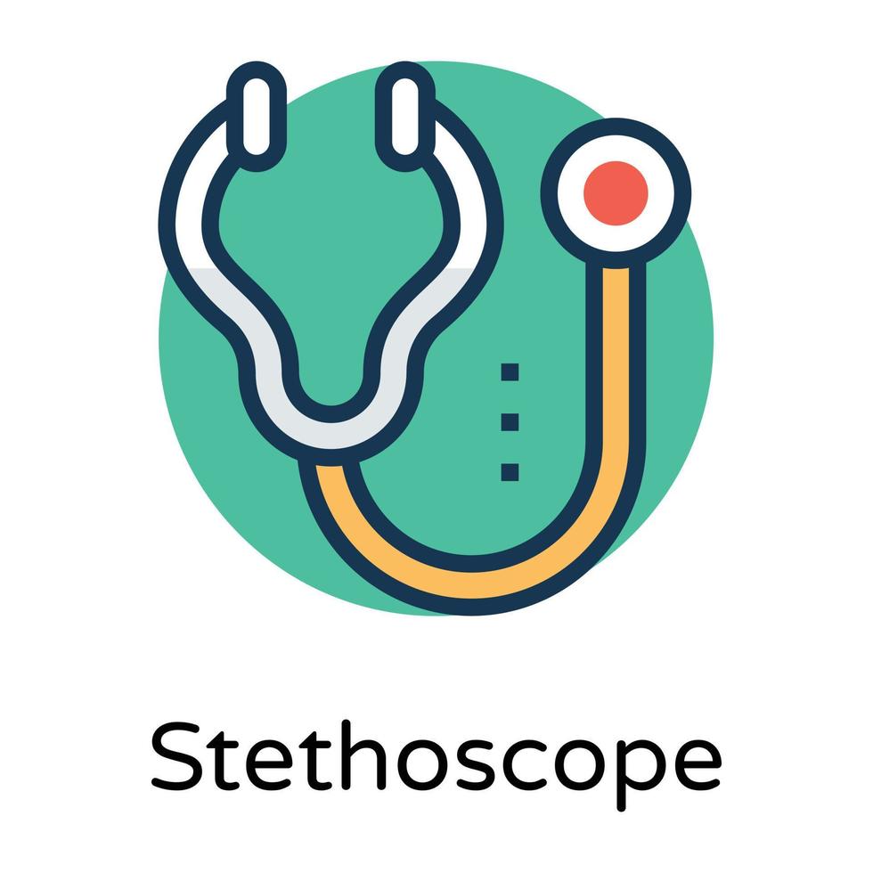 Trendy Stethoscope Concepts vector