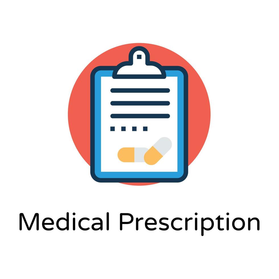 Trendy Prescription Concepts vector