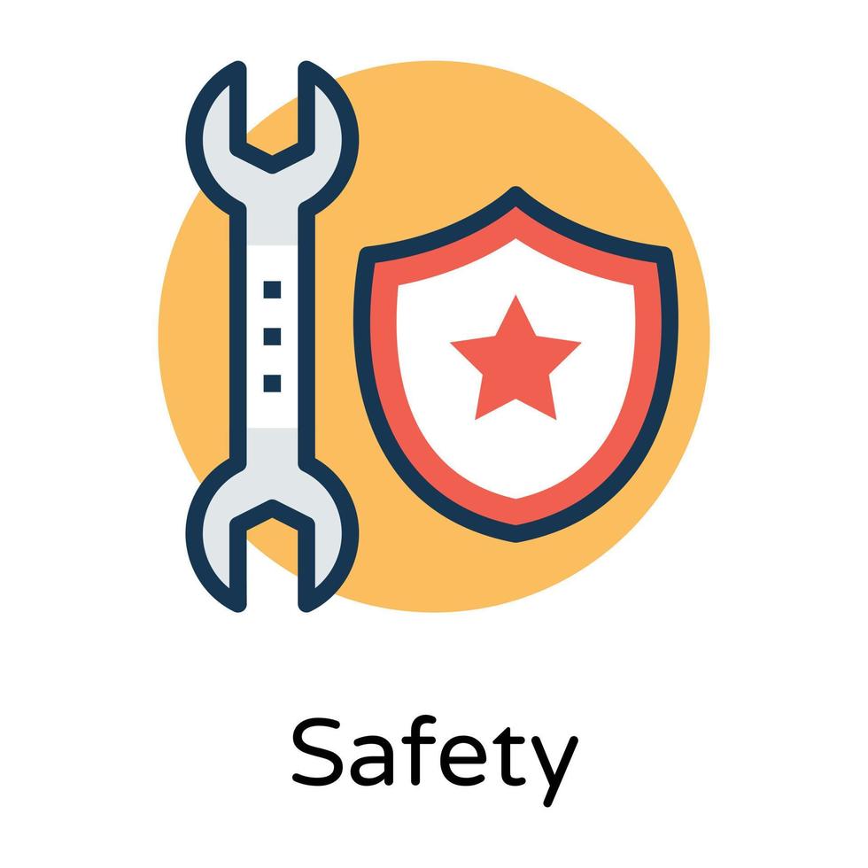 Shield Repair Service vector
