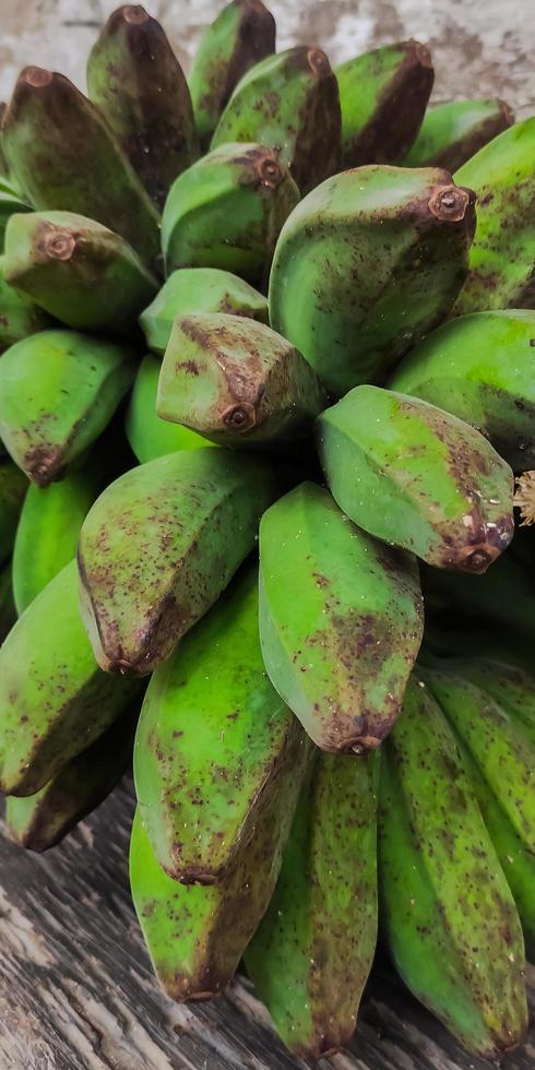 raw kepok bananas for fried bananas photo