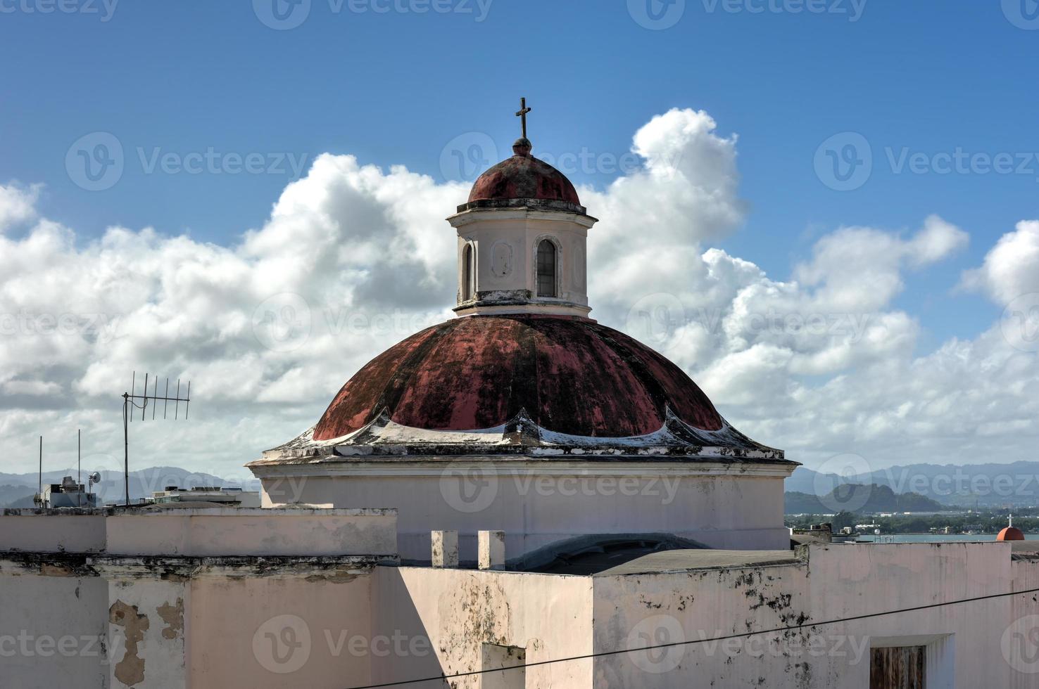 Cathedral of San Juan Bautista is a Roman Catholic cathedral in Old San Juan, Puerto Rico. This church is built in 1521 and is the oldest church in the United States. photo