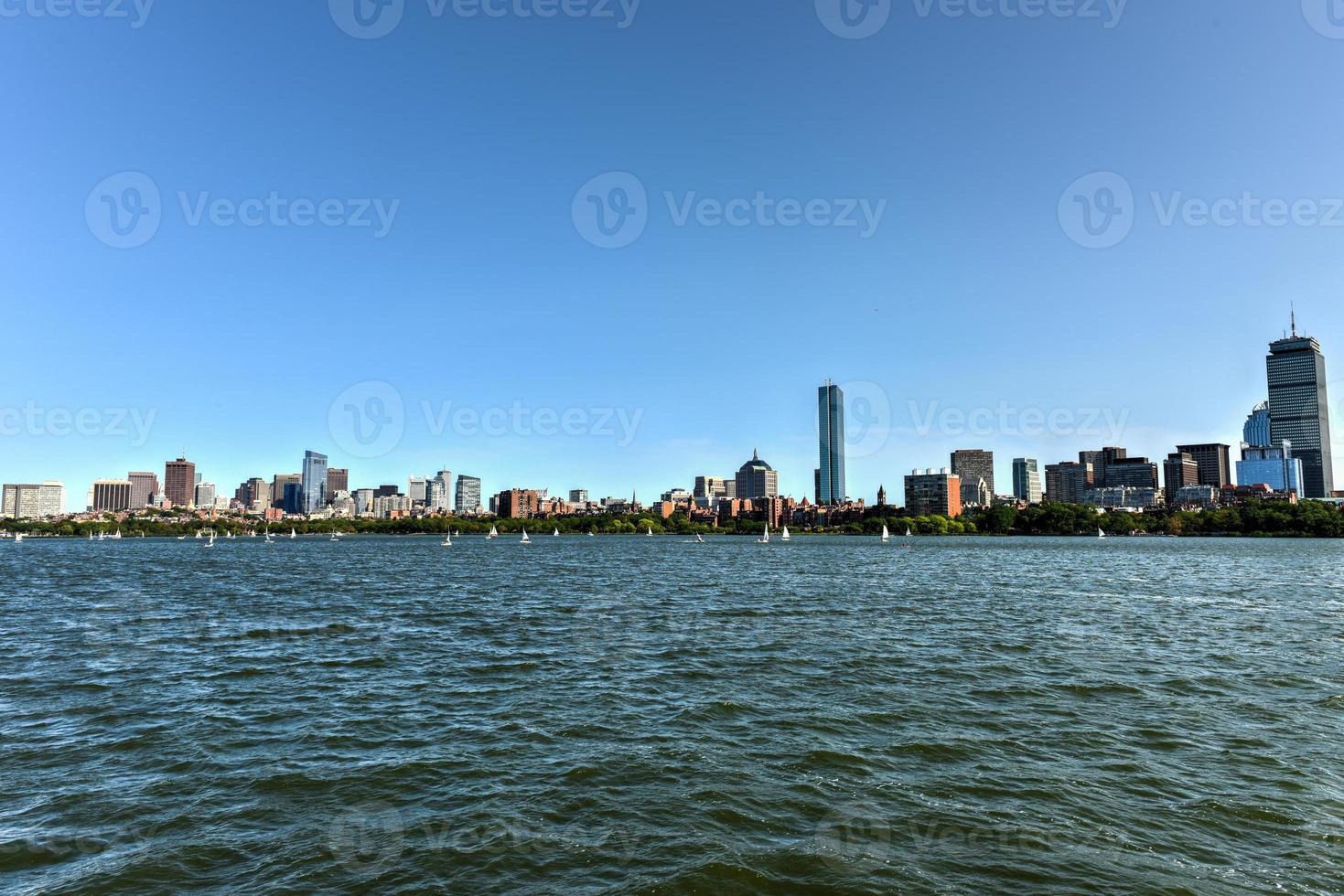 Charles River view of the Boston Skyline photo