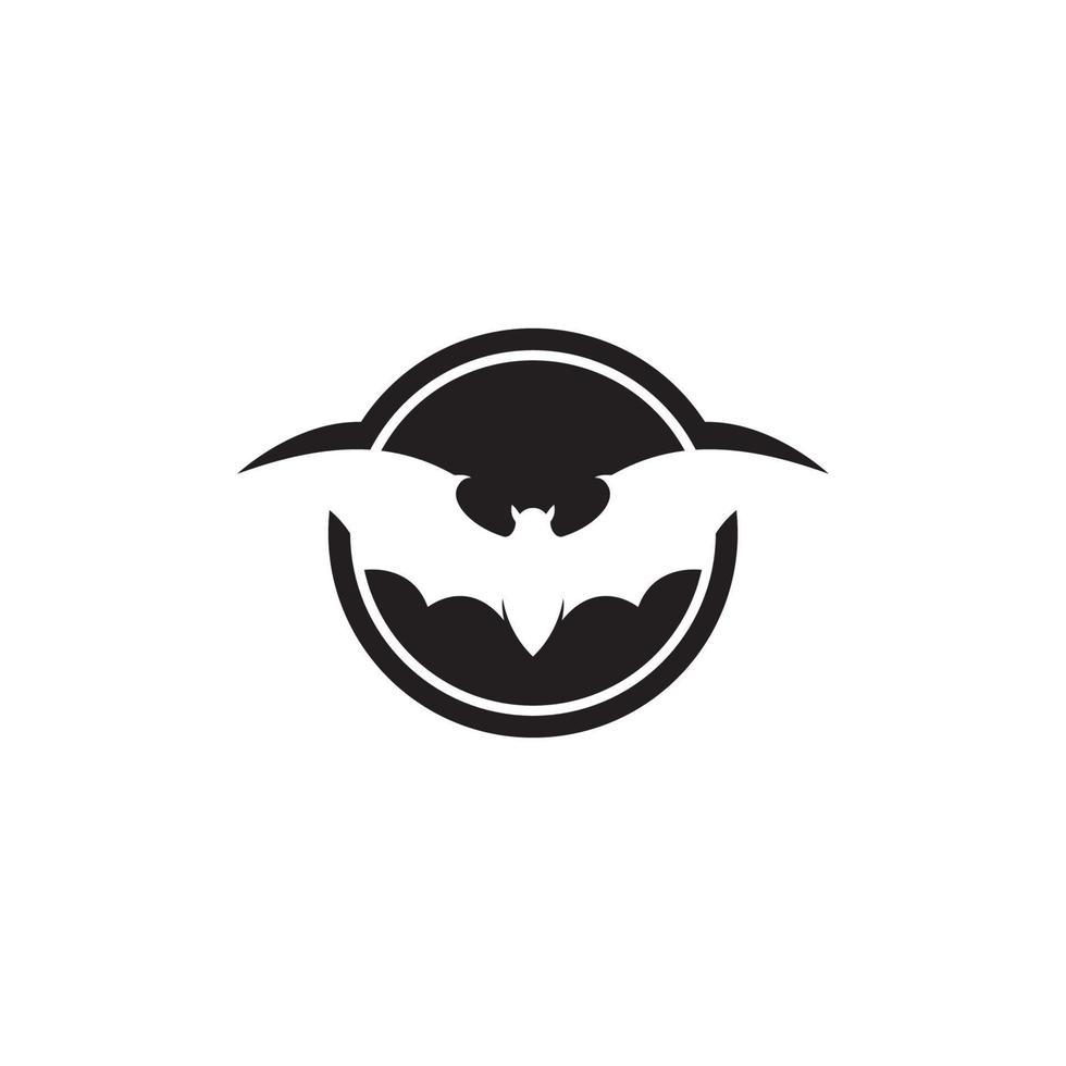 icono de murciélago para web. aislado sobre fondo blanco vector