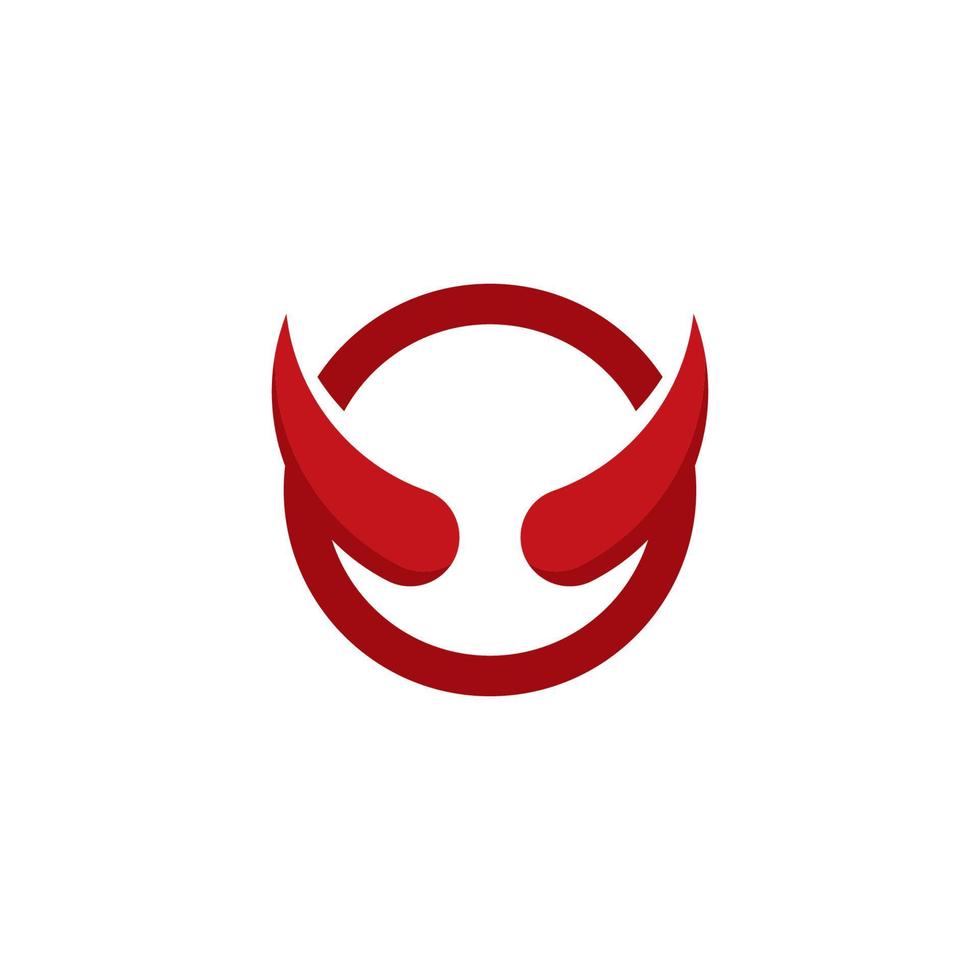 Devil horn logo vector