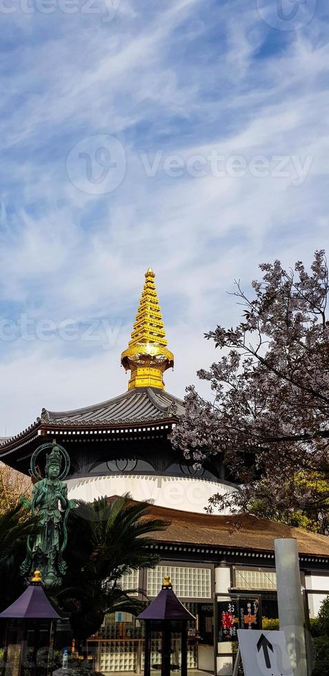 Isshin-ji Temple is a Pure Land Buddhist temple in Osaka, Japan. photo