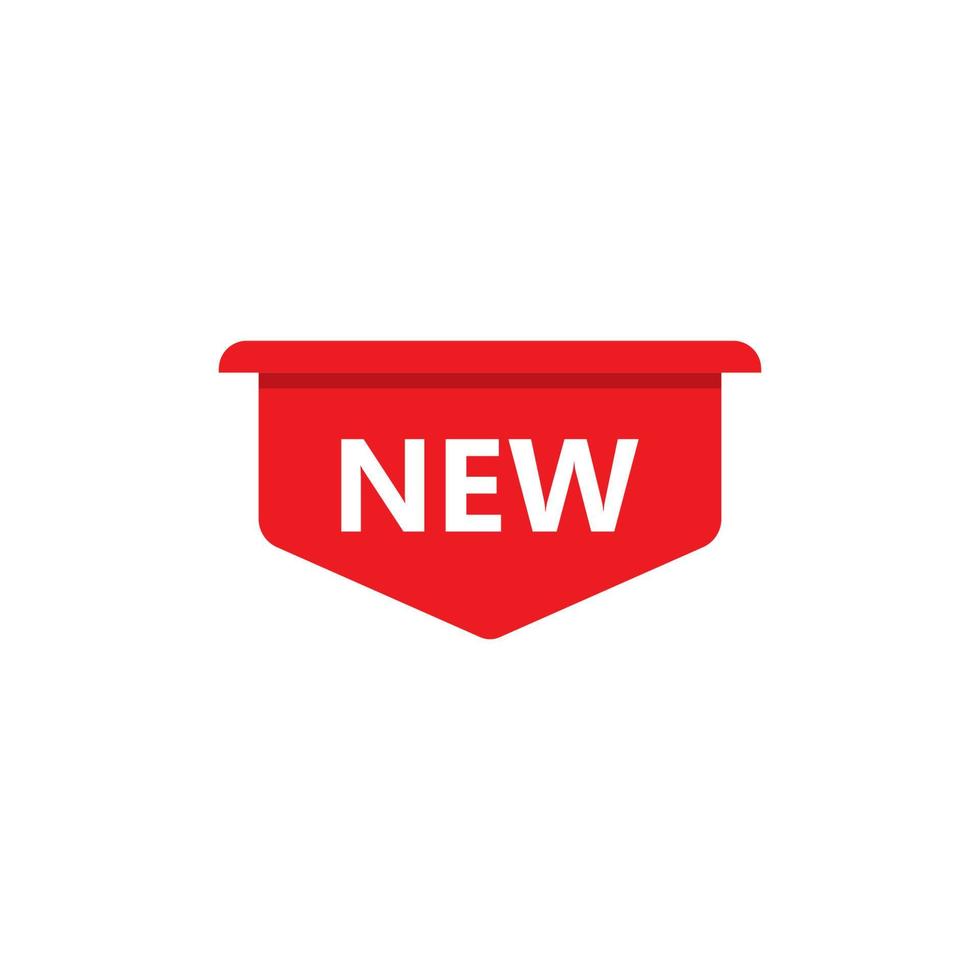 sign of new, banner vector concept illustration