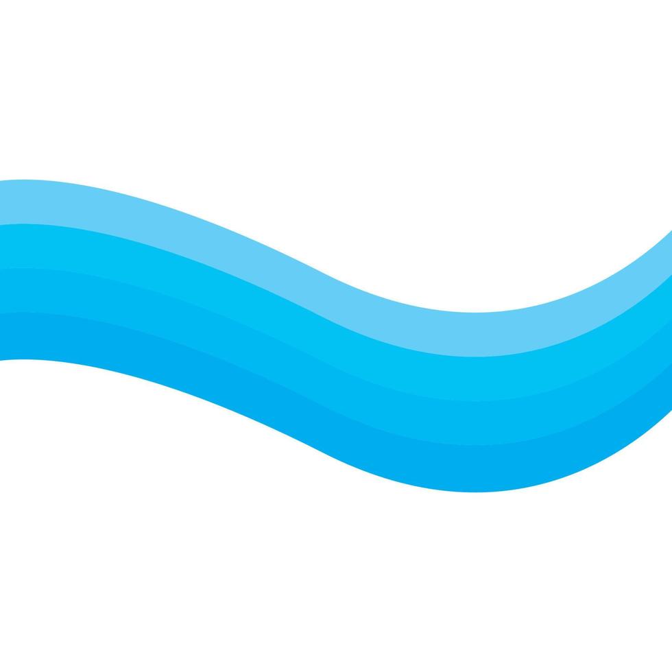 wave background vector illustration