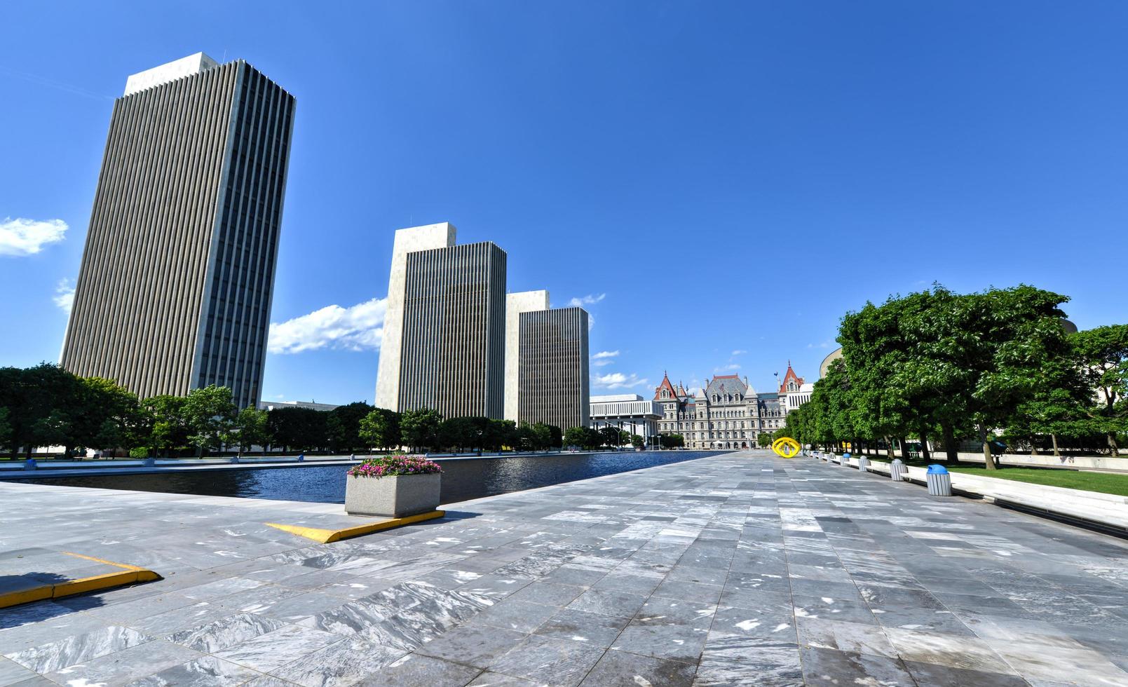 Empire State Plaza en Albany, Nueva York, 2022 foto