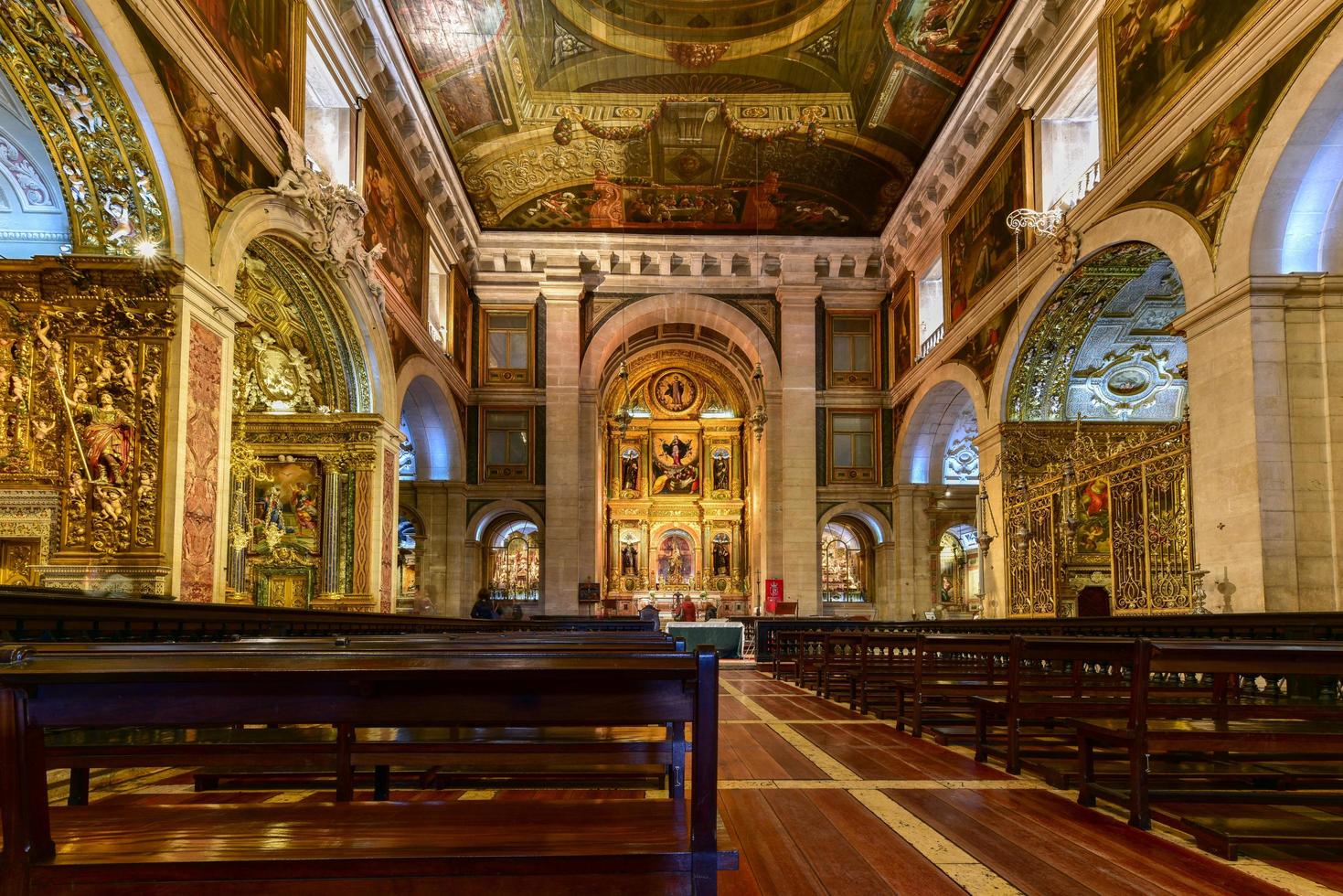 Lisbon, Portugal - November 25, 2016 -  Church of Saint Roch or Igreja de Sao Roque in Lisbon, Portugal. photo