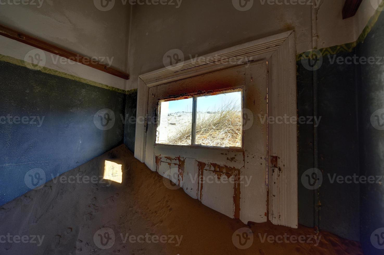 Ghost town Kolmanskop, Namibia photo