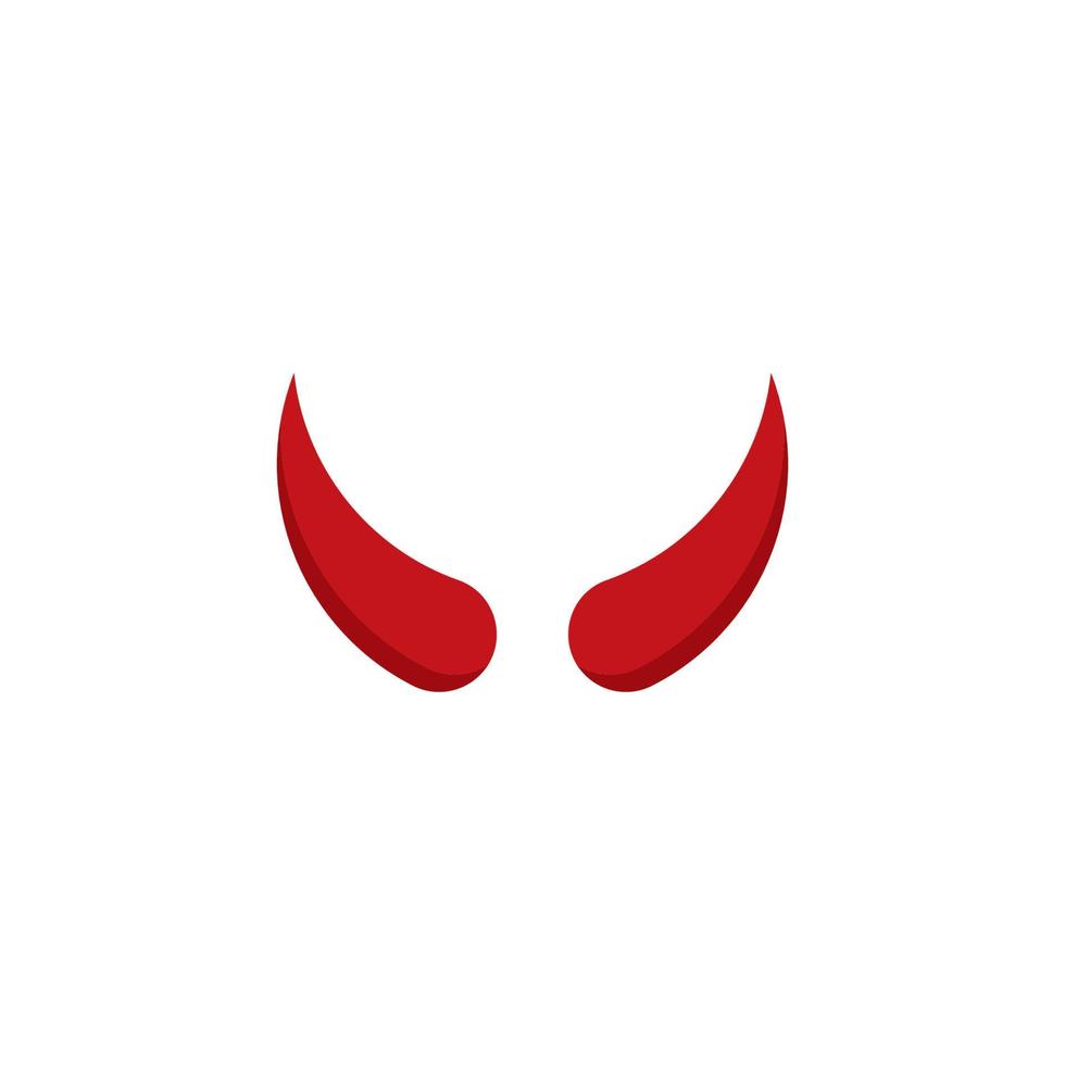 Devil horn logo vector