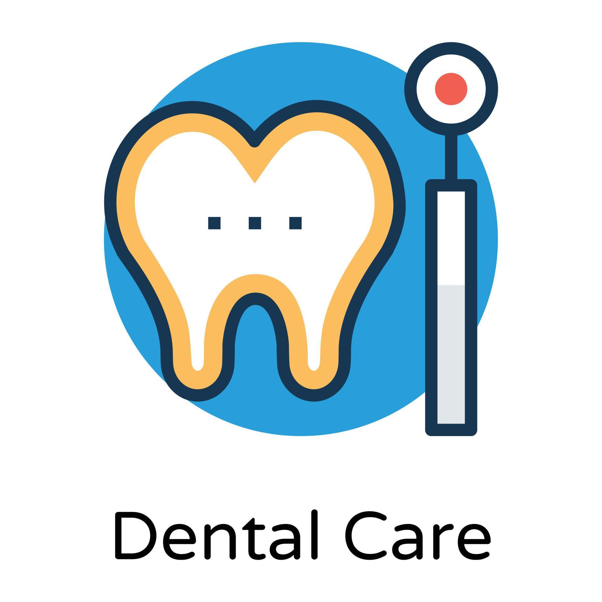 Trendy Dental Care 16111046 Vector Art at Vecteezy