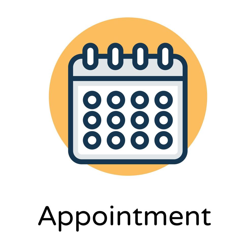 Trendy Appointment Concepts 16111333 Vector Art at Vecteezy