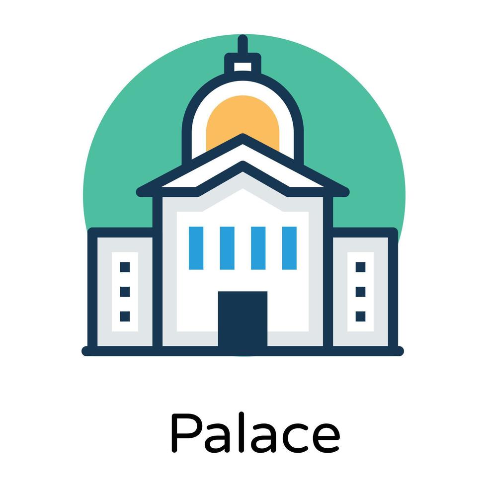 Trendy Palace Concepts vector