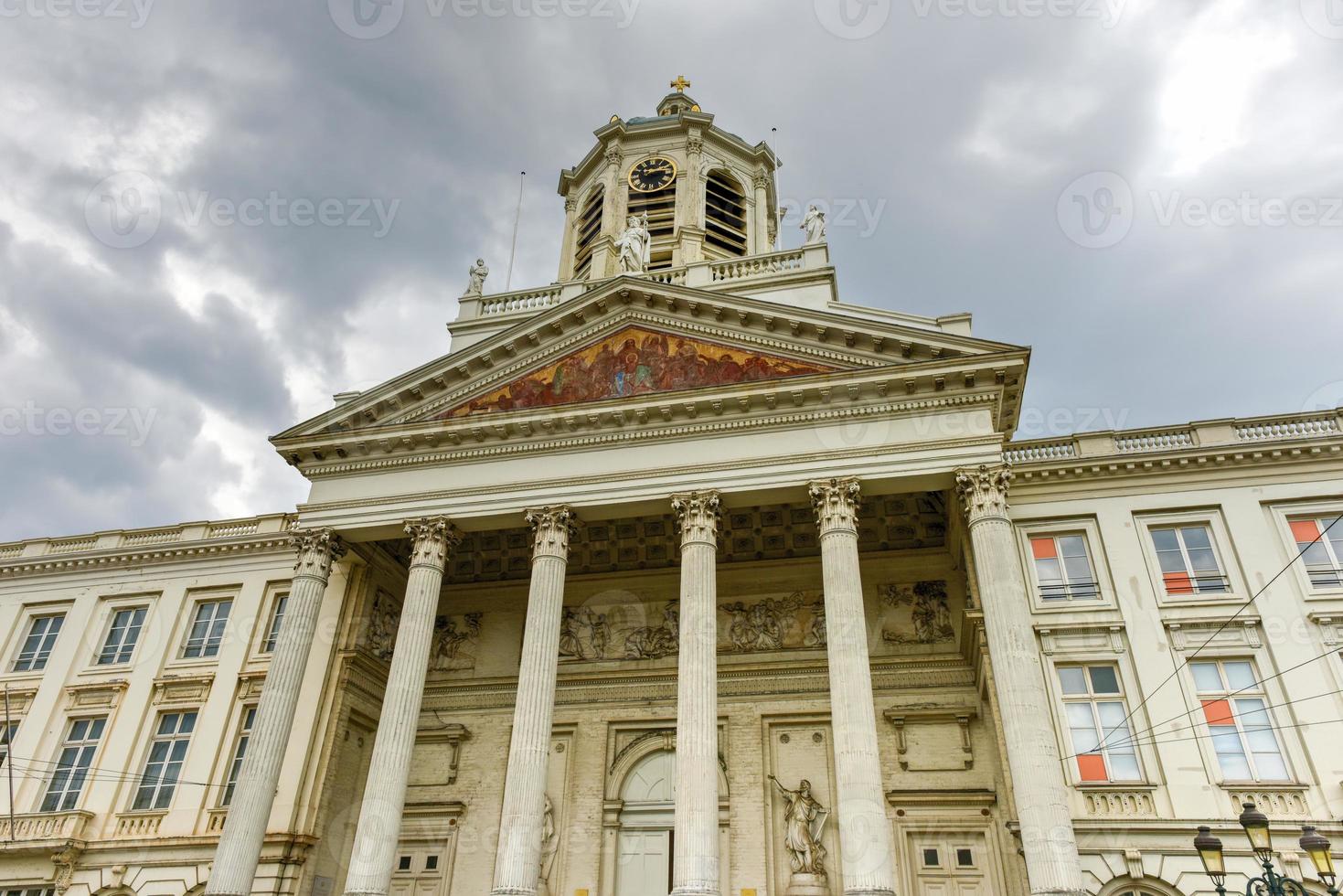 Coudenberg, the former Palace of Brussels, Belgium in the Royal Square. photo