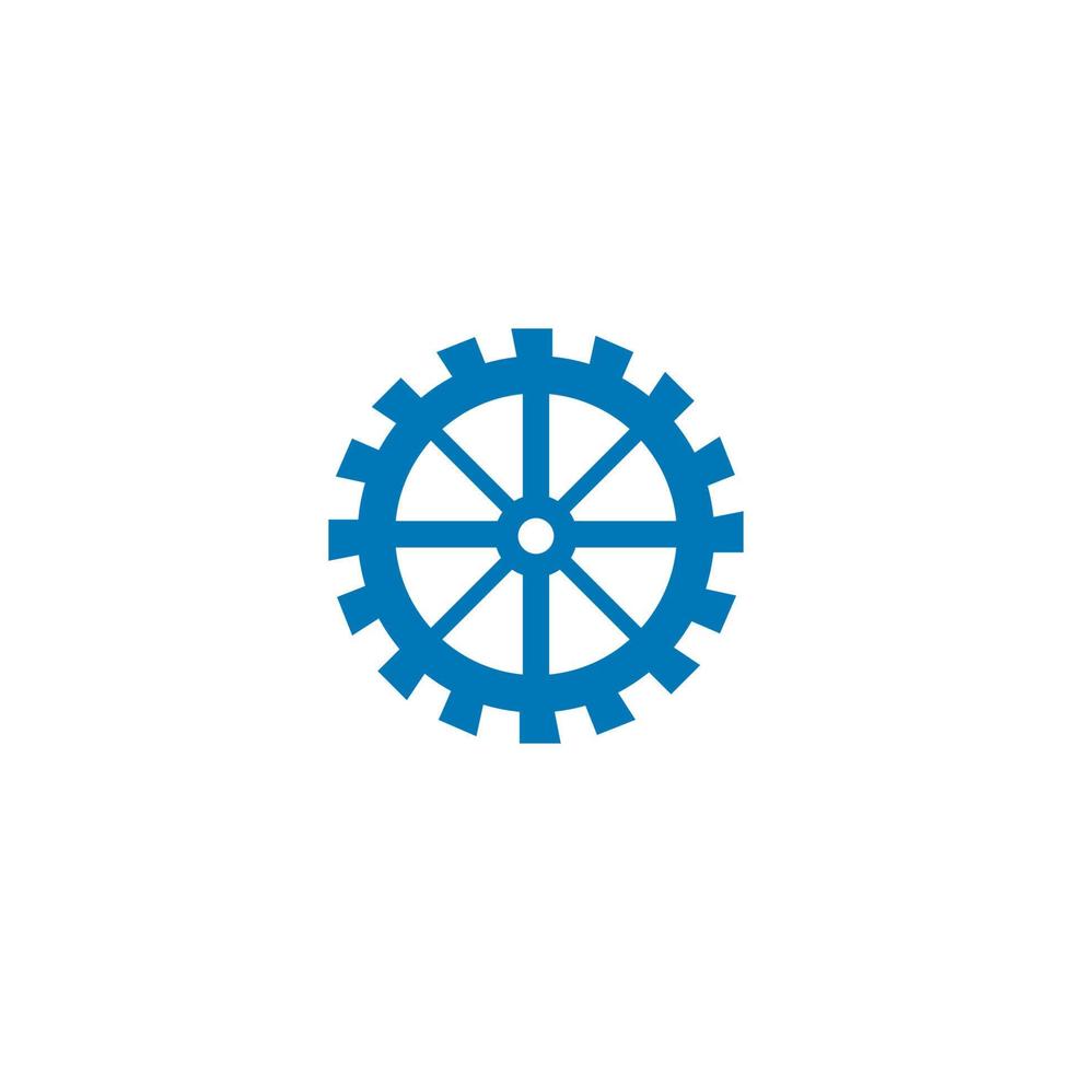 Water mill logo vector icon concept illustration
