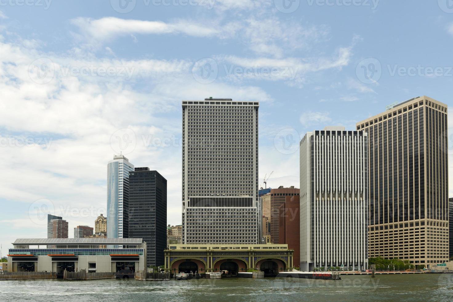 New York City skyline from Governor's Island. photo