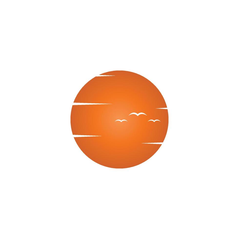 sun Logo Icon Vector illustration