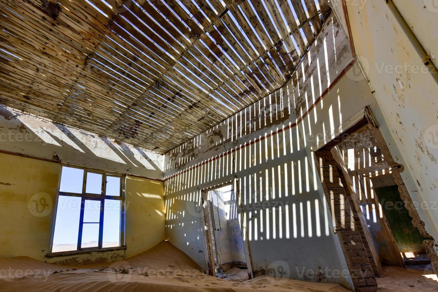 Ghost town Kolmanskop, Namibia photo