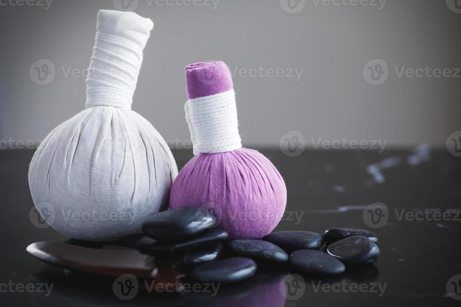Tools for different kinds of asian massages photo