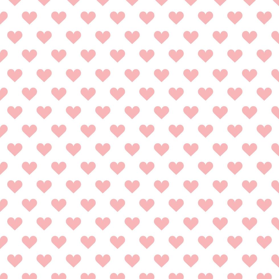 small pink hearts seamless pattern vector background