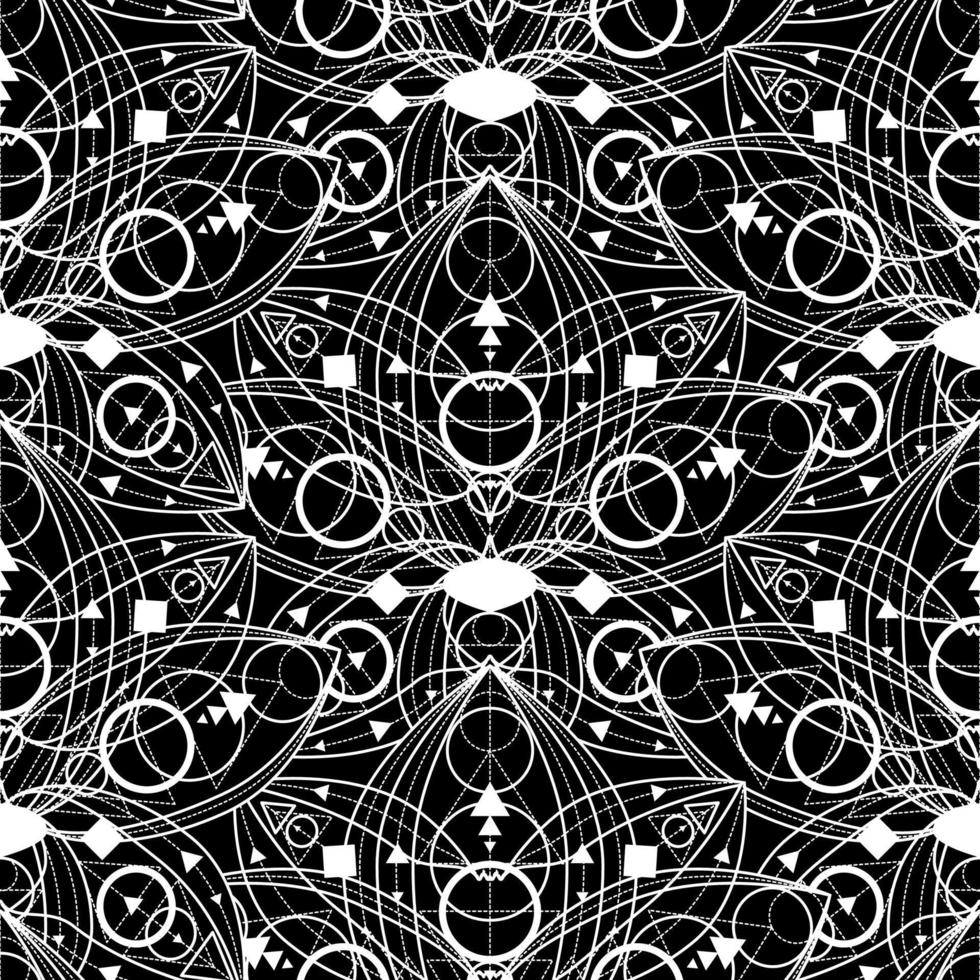 Seamless Pattern. Modern Stylish Abstract Texture vector